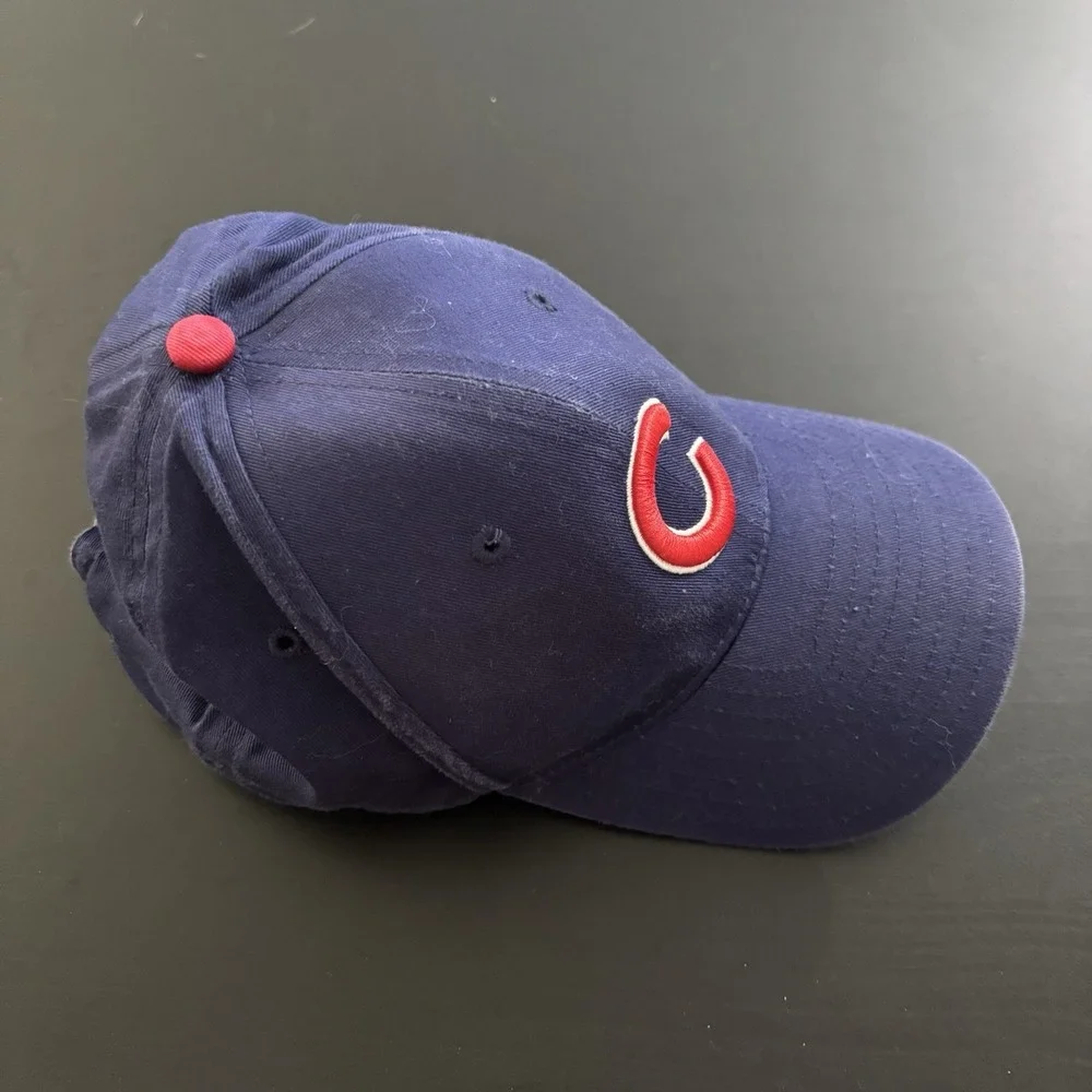 Chicago Cubs Baseball Hat New Era Cap MLB‎ Y2K Blue OSFM Strapback